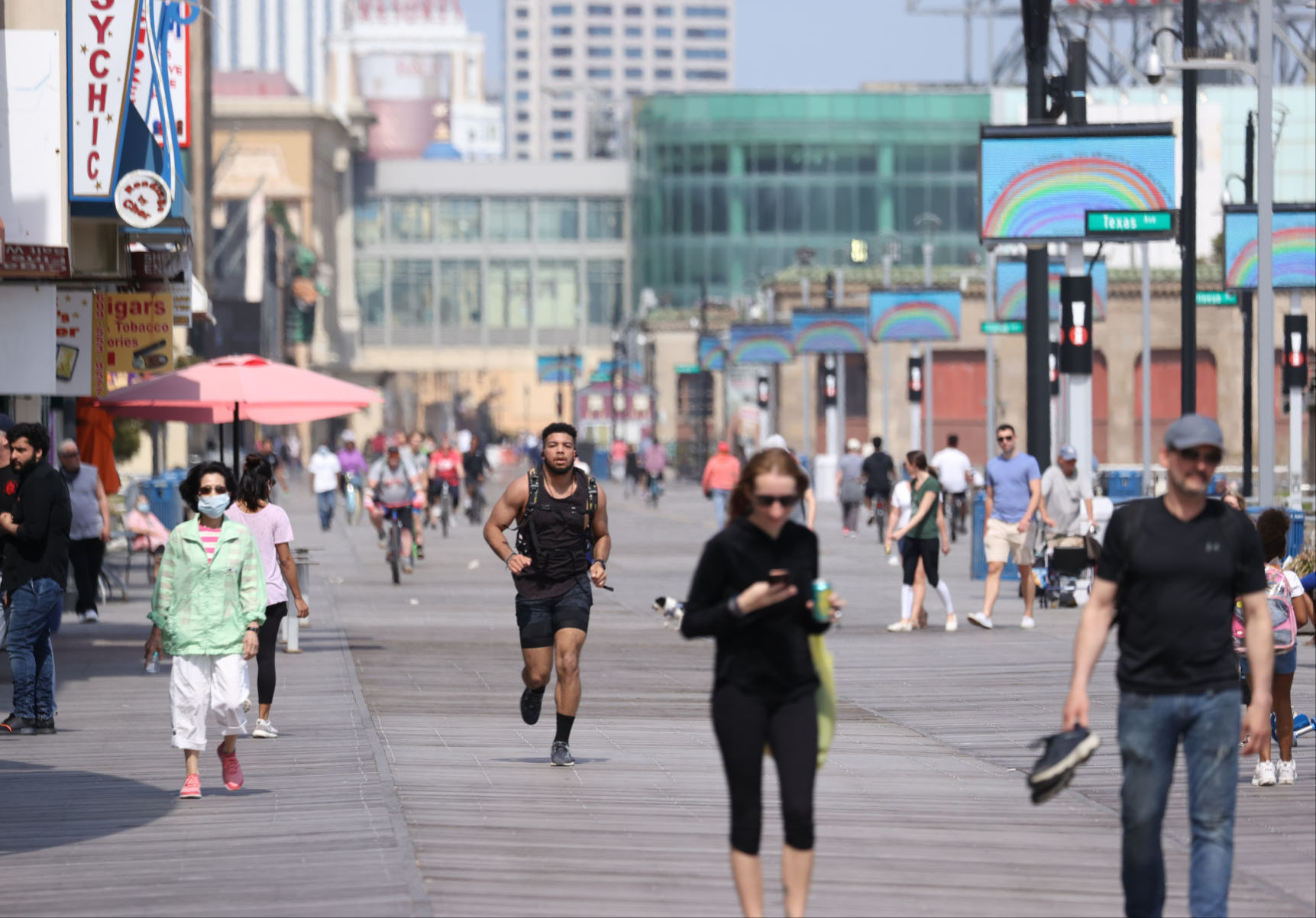 Atlantic City Boardwalk Beach